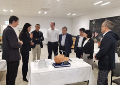 2023年11月10日，华体会-华体会app-华体会体育官网
董事长刘敬桢应邀率团访问欧洲领先的高端医用耗材提供商洛曼劳仕医疗集团